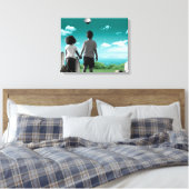 Kinder der Zukunft Leinwanddruck (Insitu (Schlafzimmer))