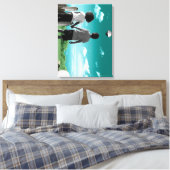 Kinder der Zukunft Leinwanddruck (Insitu (Schlafzimmer))