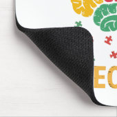 Kinder des Autismus-Bewusstseins Mousepad (Ecke)