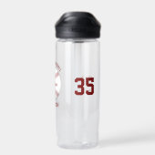 Kinder des Baseballteams heißen Teenager personali Trinkflasche (Rückseite)