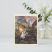 Kinder des Berges von Thomas Moran Postkarte (Stehend Vorderseite)