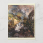 Kinder des Berges von Thomas Moran Postkarte (Vorderseite)