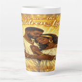 Kinder des Lichts Milchtasse (Vorderseite)