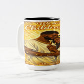 Kinder des Lichts Zweifarbige Tasse (Vorderseite Links)