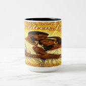Kinder des Lichts Zweifarbige Tasse (Mittel)