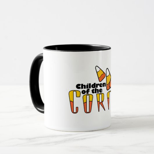 Kinder des Mais Tasse (Vorderseite Links)