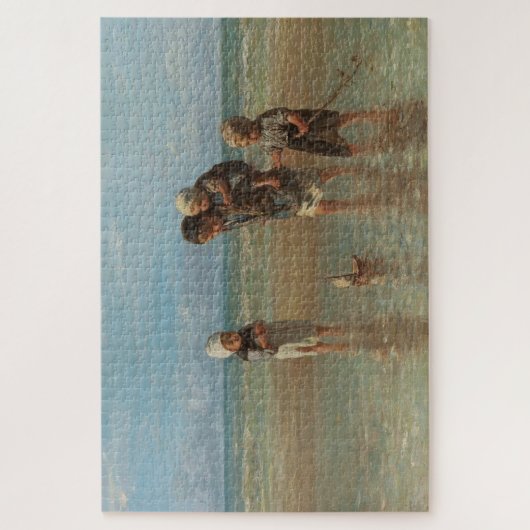 Kinder des Meeres, Jozef Israels Puzzle (Vertikal)