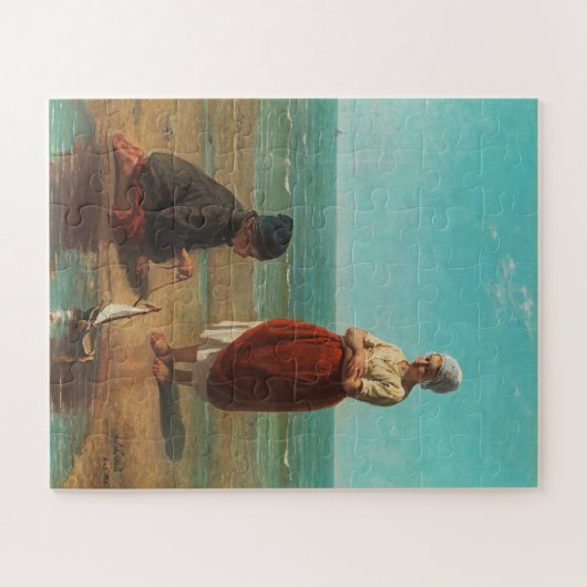 Kinder des Meeres, Jozef Israels Puzzle (Horizontal)