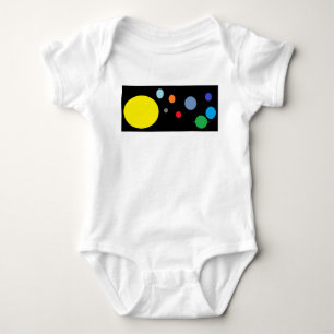 Kinder des Sonnensystems Baby Strampler