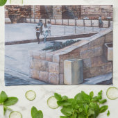 Kinder des zweiten Tempels Israels Geschirrtuch (Gefaltet)