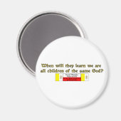 Kinder desselben Gottes 1 Magnet (Vorderseite/Rückseite)