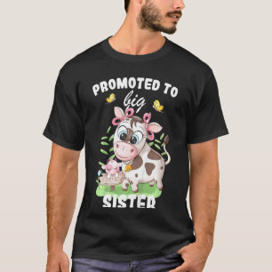 Kinder, die 2023 in die große Schwester befördert T-Shirt