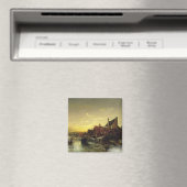 Kinder, die auf Eis spielen Magnet (In Situ (Geschirrspüler))