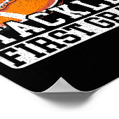 Kinder, die bereit sind, Fußball der ersten Klasse Poster (Ecke)