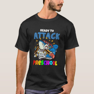 Kinder, die bereit sind, vorschulische Jungen wied T-Shirt