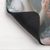 Kinder, die Blasen durchbrennen Mousepad (Ecke)