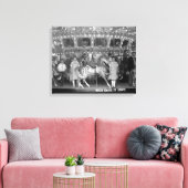Kinder, die Carousel, 1925 reiten Leinwanddruck (Insitu (Wohnzimmer))