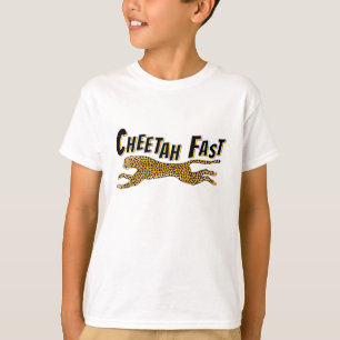 Kinder, die Cheetah Fast Jungle Geschenk machen T-Shirt