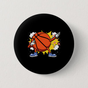 Kinder, die den amerikanischen Bysketbyll-Player f Button