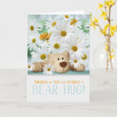 Kinder, die denken, dass du einen Bärenhaufen schi Karte (Gelbe Blume)