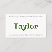 Kinder, die die Karte abspielen Datum spielt Mädch (Vorderseite)