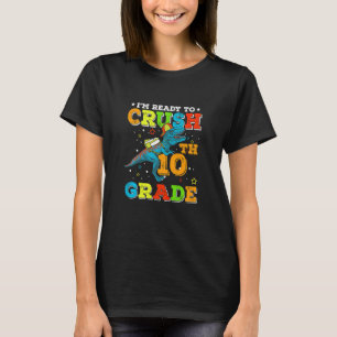 Kinder, die Dinosaurier der 10. Klasse rex nach Sc T-Shirt
