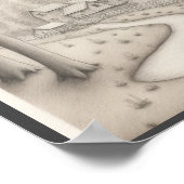 Kinder, die ein Plakat für die Wohngestaltung der  (Ecke)