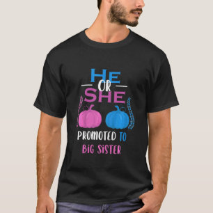 Kinder, die er oder sie zu einer großen Schwestern T-Shirt
