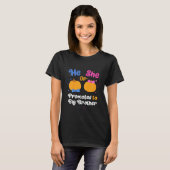 Kinder, die er oder sie zum Gender Groß-Bruder-Rev T-Shirt (Vorne ganz)
