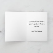 Kinder, die Feuerwerke am 4. Juli aufhalten Karte (Innenseite)