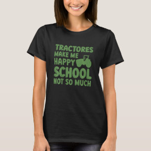 Kinder, die Geboren sind, Traktoren zu fahren, mus T-Shirt