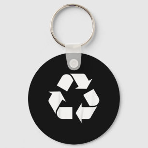 Kinder, die Gerecycelt Logo Gerecycelt haben Kinde Schlüsselanhänger