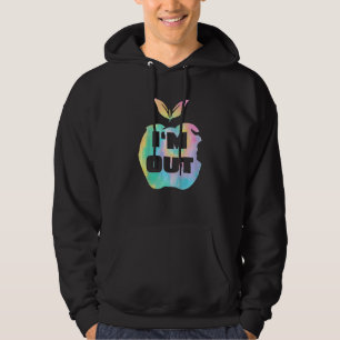 Kinder, die ich am letzten Schultag aus Apfel bin, Hoodie