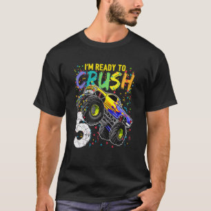 Kinder, die ich bereit bin, 5 Monster Truck 5. Geb T-Shirt