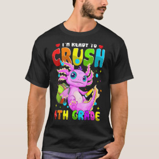 Kinder, die ich bereit bin, Axolotl der vierten Kl T-Shirt