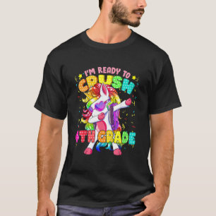 Kinder, die ich bereit bin, das 4. Grade Dabbing U T-Shirt