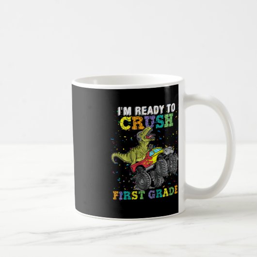 Kinder, die ich bereit bin, den ersten Monsterlruc Kaffeetasse (Rechts)