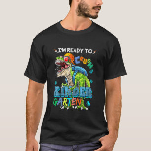 Kinder, die ich bereit bin, den Kindergarten Dinos T-Shirt