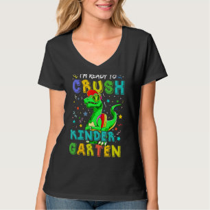 Kinder, die ich bereit bin, den Kindergarten Dinos T-Shirt