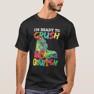 Kinder, die ich bereit bin, den Kindergarten Dinos T-Shirt