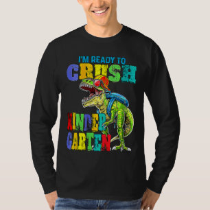 Kinder, die ich bereit bin, den Kindergarten Dinos T-Shirt