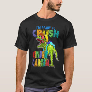 Kinder, die ich bereit bin, den Kindergarten Dinos T-Shirt