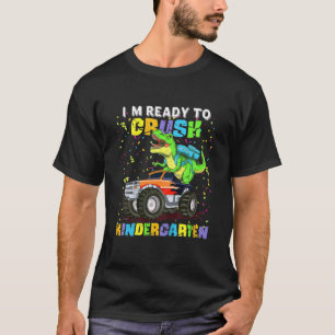 Kinder, die ich bereit bin, den Kindergarten Dinos T-Shirt