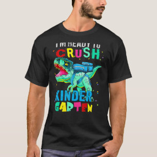 Kinder, die ich bereit bin, den Kindergarten Dinos T-Shirt