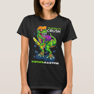 Kinder, die ich bereit bin, den Kindergarten Dinos T-Shirt