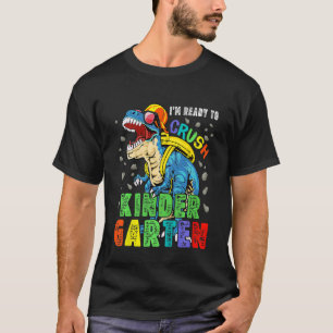 Kinder, die ich bereit bin, den Kindergarten Dinos T-Shirt