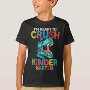 Kinder, die ich bereit bin, den Kindergarten Dinos T-Shirt