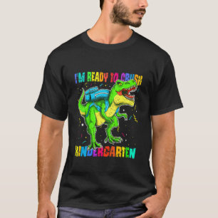 Kinder, die ich bereit bin, den Kindergarten Dinos T-Shirt