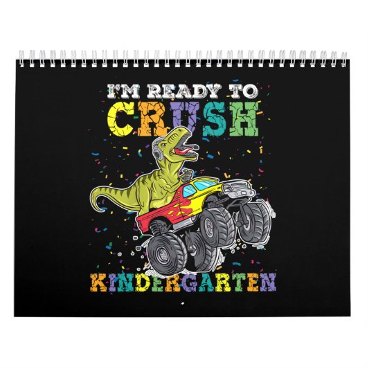 Kinder, die ich bereit bin, den Kindergarten-Monst Kalender (Titelbild)