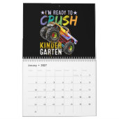 Kinder, die ich bereit bin, den Kindergarten-Monst Kalender (Jan 2027)